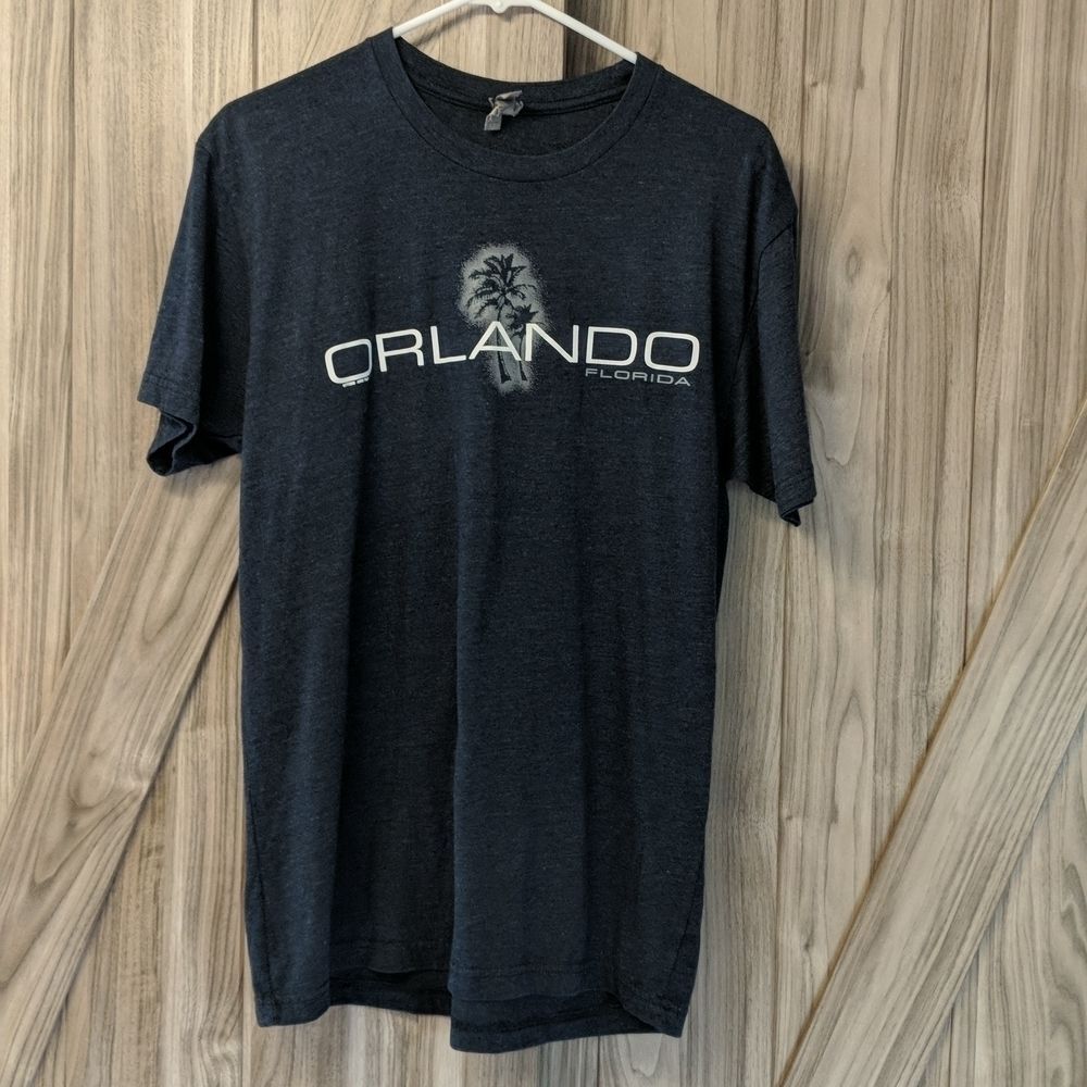 Next Level Men's Short Sleeve Orlando Graphic Tee Orlando Size Large